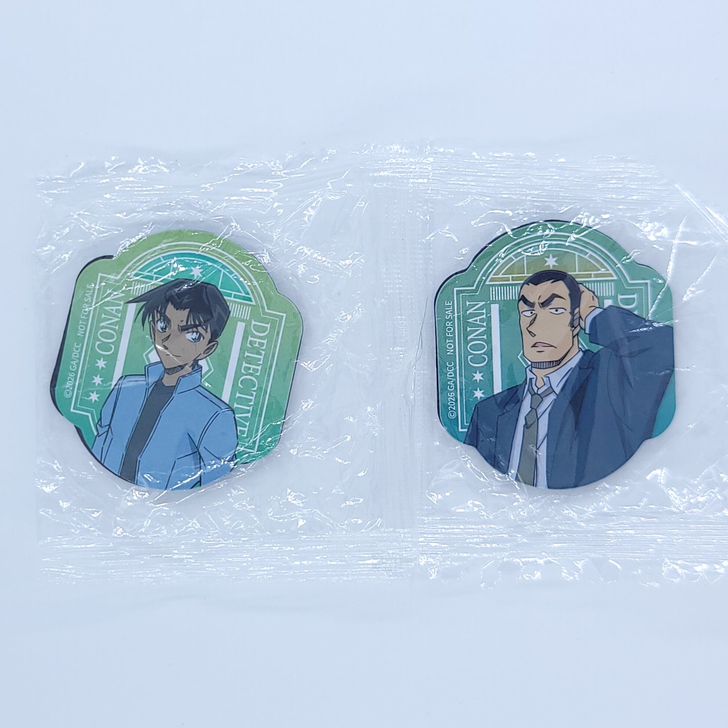 Detective Conan Kura Sushi Japan Collab Magnets (set of 4)