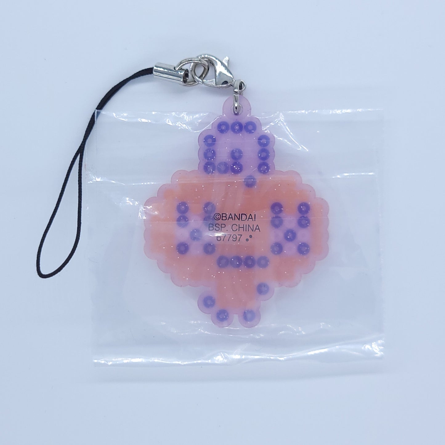 Tamagotchi Memetchi Ichiban Kuji Prize Sparkling Rubber Charm Keychain