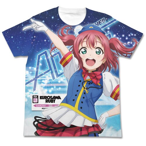 Cospa Ruby Kurosaswa Love Live Happy Party Train T Shirt Size M