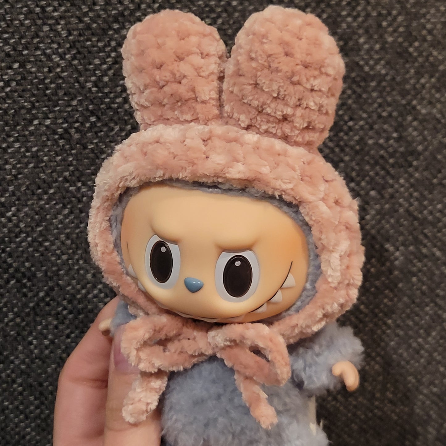 Handmade Crochet Labubu Hat