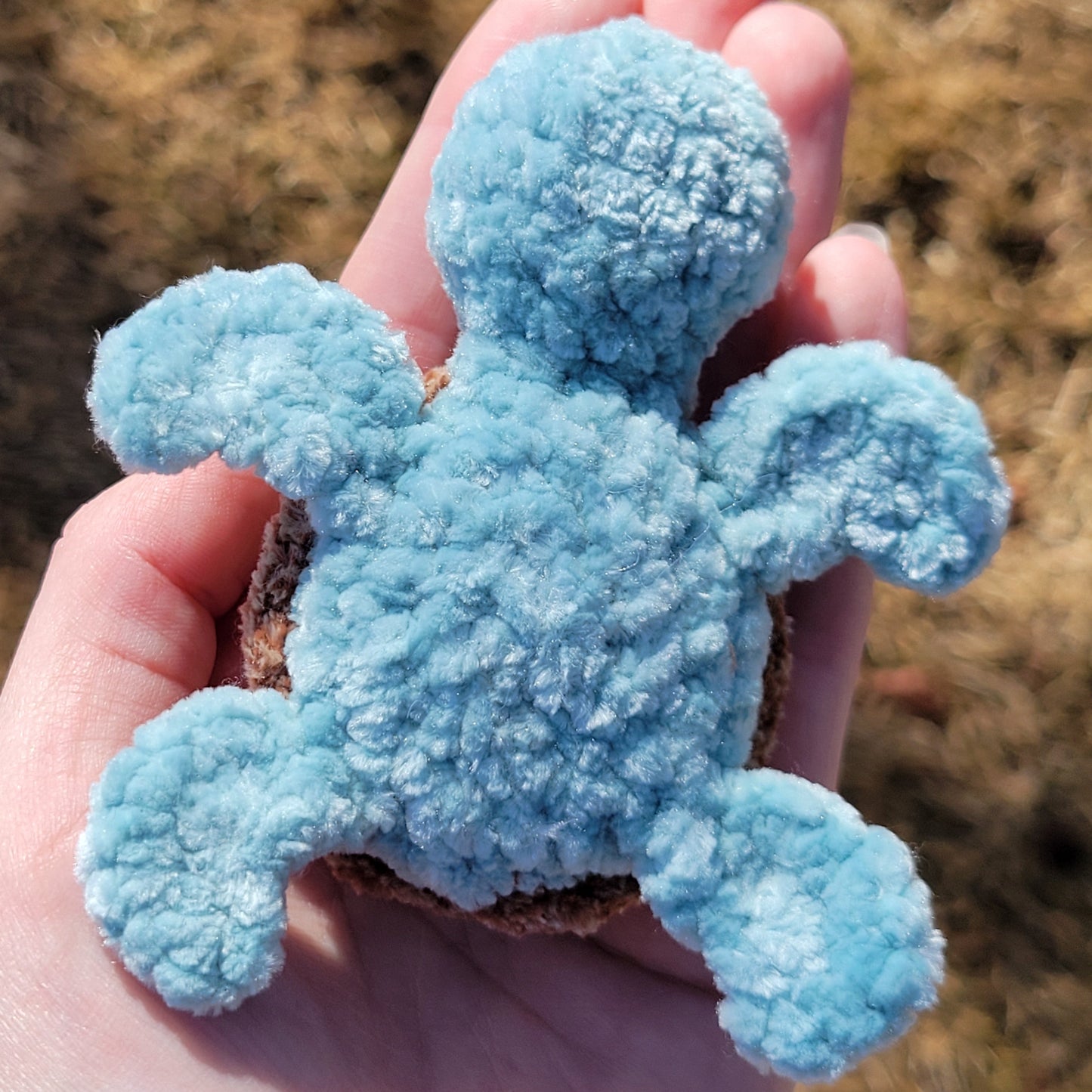 Handmade Crochet Sea Turtle Plush Stuffed Animal