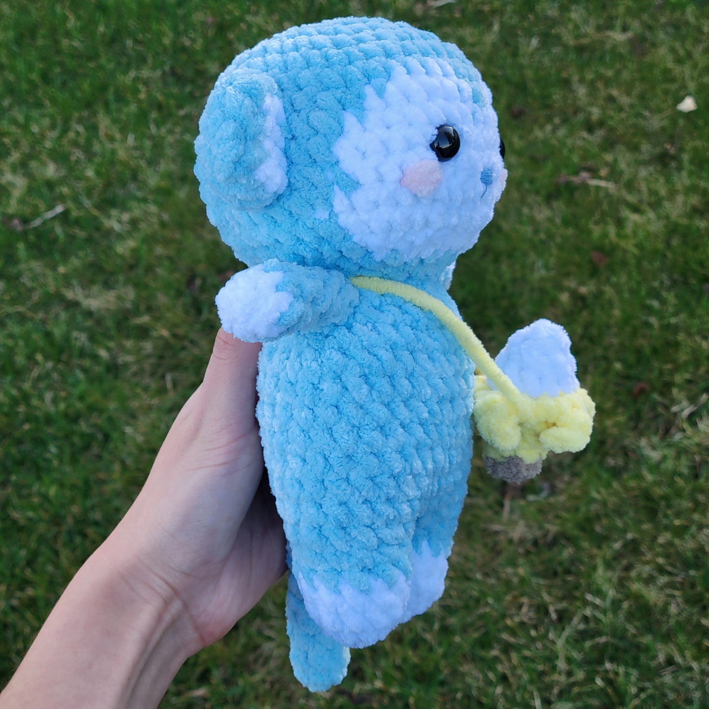 Handmade Crochet Monkey Plush Stuffed Animal