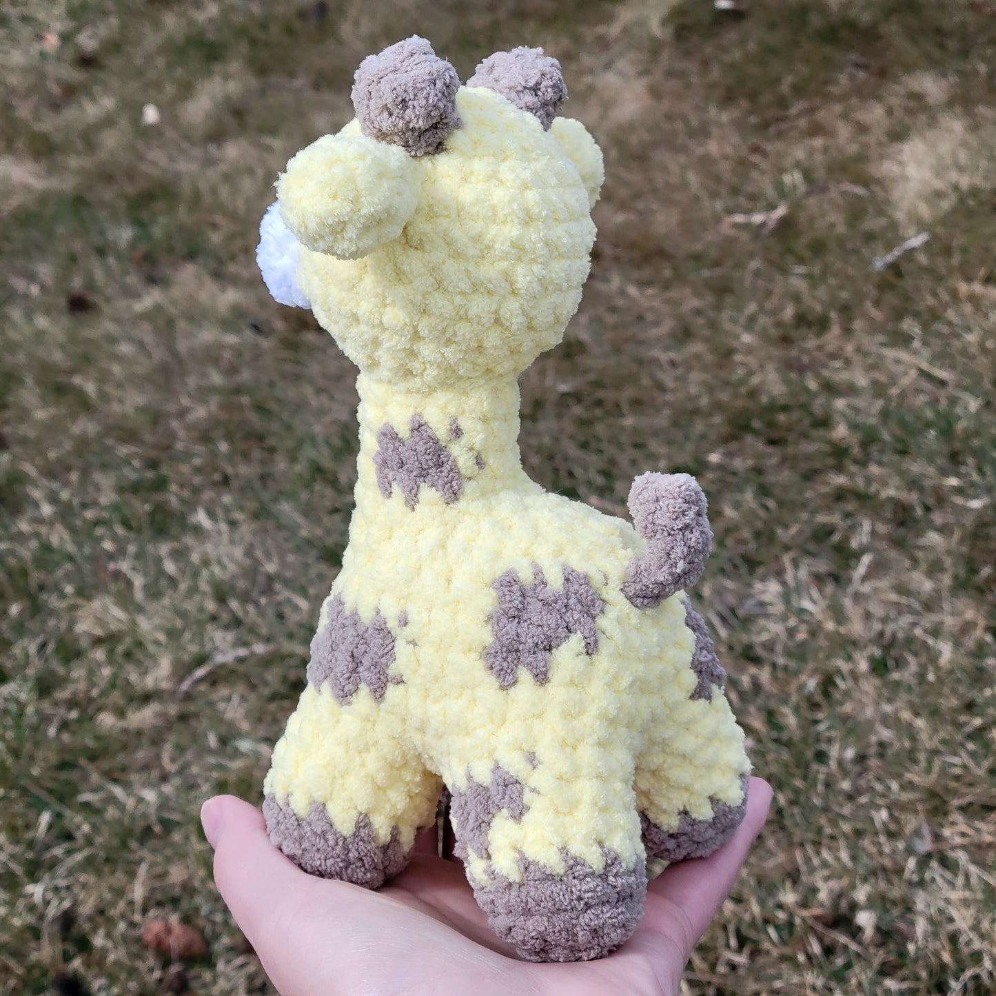 Handmade Crochet Giraffe Plush Stuffed Animal