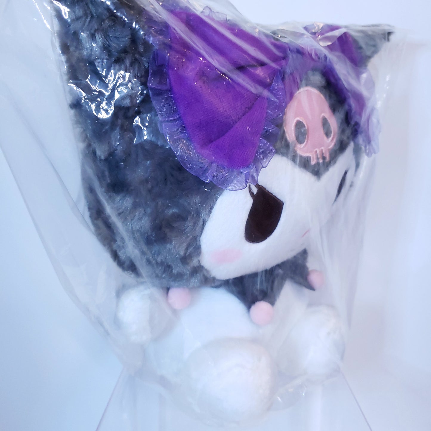 Kuromi Frill Ribbon Plush
