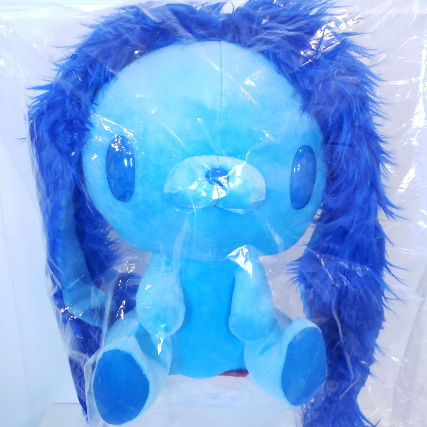 Blue Flashy Fluffy Chax GP All Purpose Bunny Rabbit