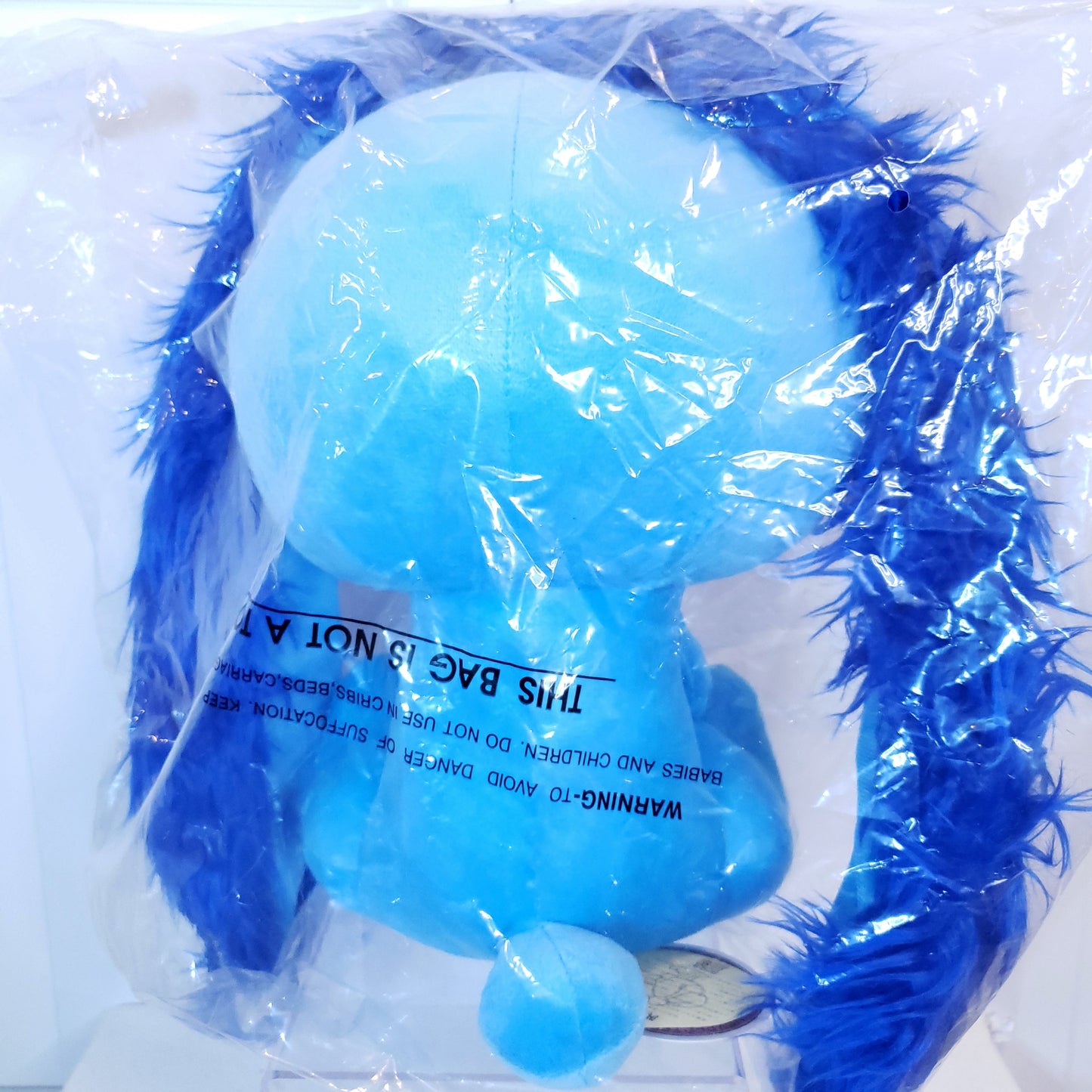 Blue Flashy Fluffy Chax GP All Purpose Bunny Rabbit