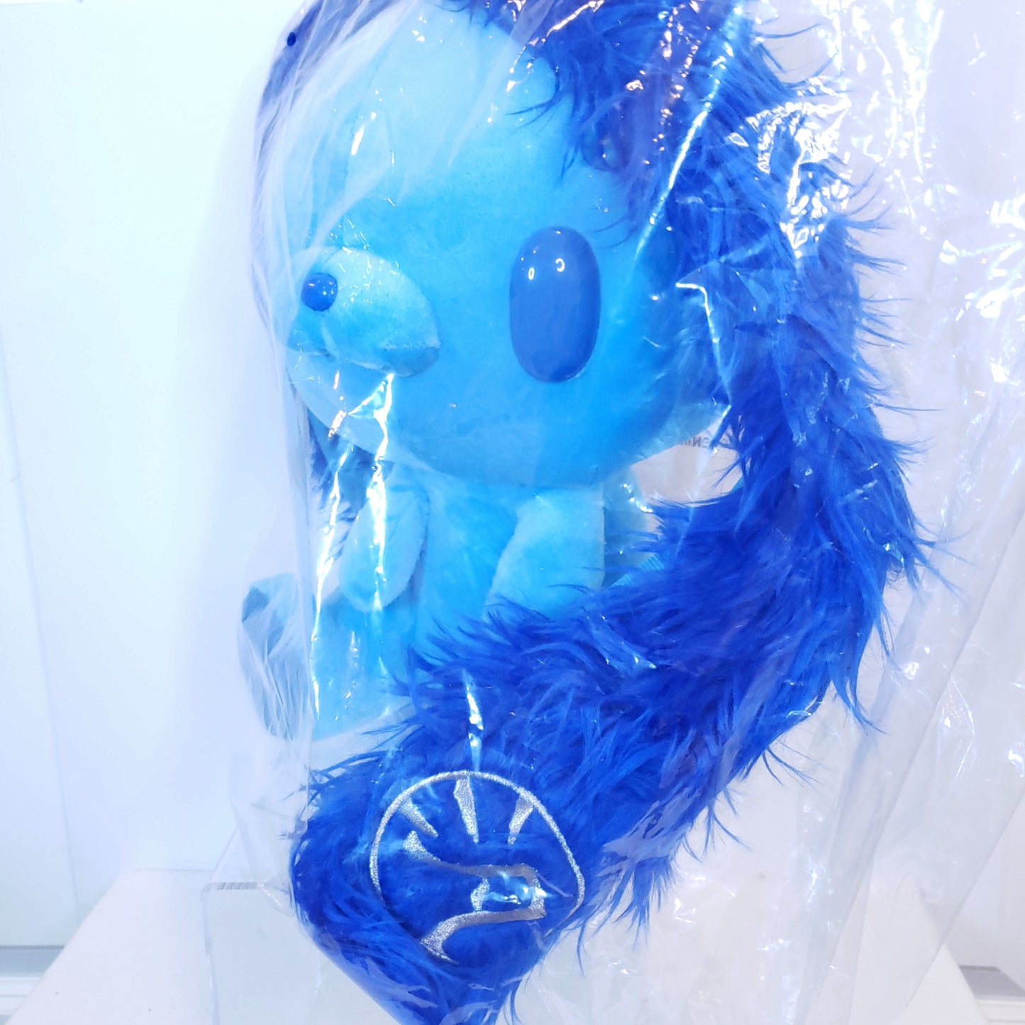 Blue Flashy Fluffy Chax GP All Purpose Bunny Rabbit