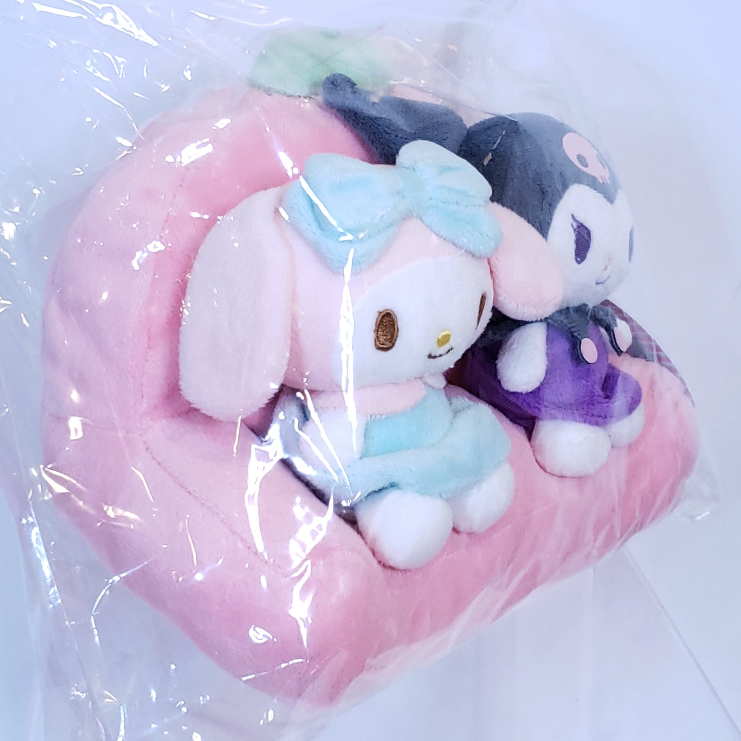 Kuromi and My Melody Strawberry Couch