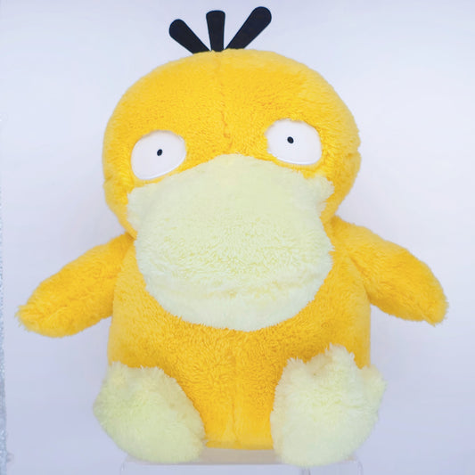 Pokemon Psyduck Mecha Mofugutto Fluffy Comforting Relaxing Plush Banpresto Japan