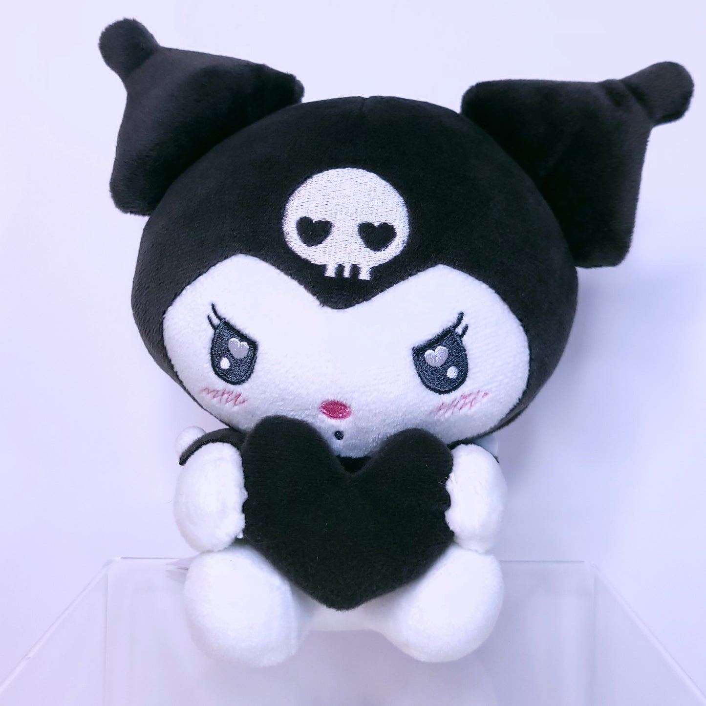 Sanrio Kuromi Black Heart Plush