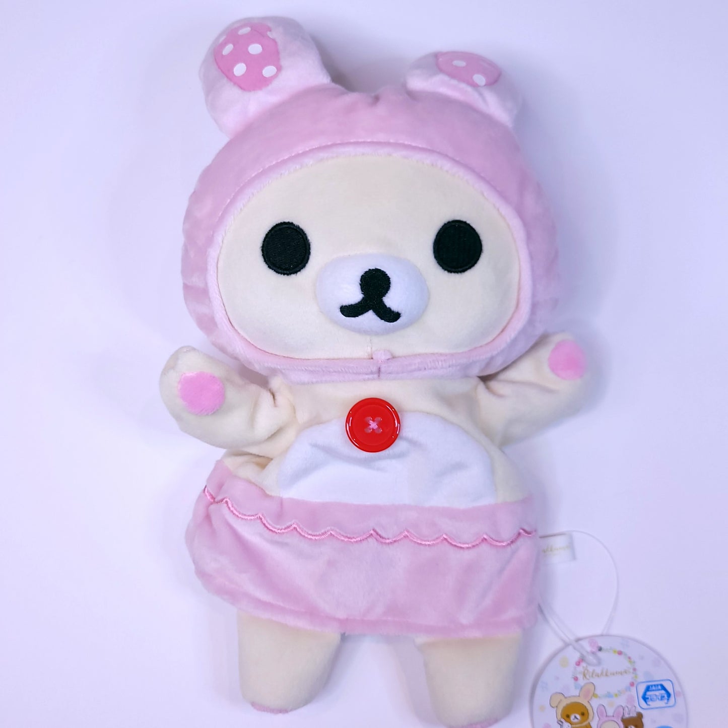 Rilakkuma Korilakkuma Bunny Plush Hand Puppet