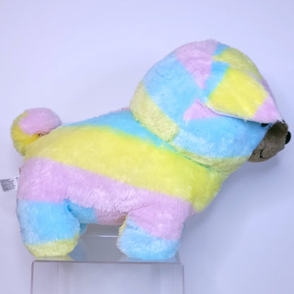 Pugbee Rainbow Pug Plush