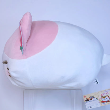 Nemuneko Pastel Pink Flower Cat Plush