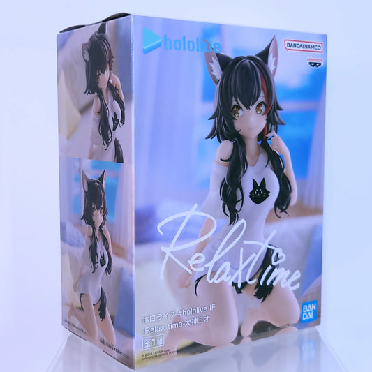 Hololive Mio Ookami Relax Time Figure