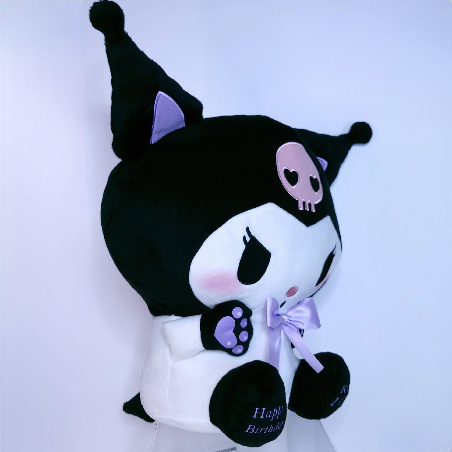 Kuromi Jumbo Birthday Black Cat Plush