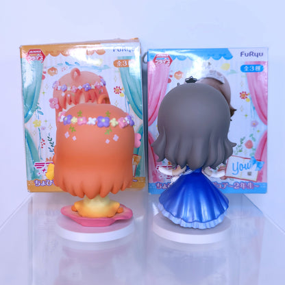 Chika Takami and You Watanabe Chobirume Mini Figure