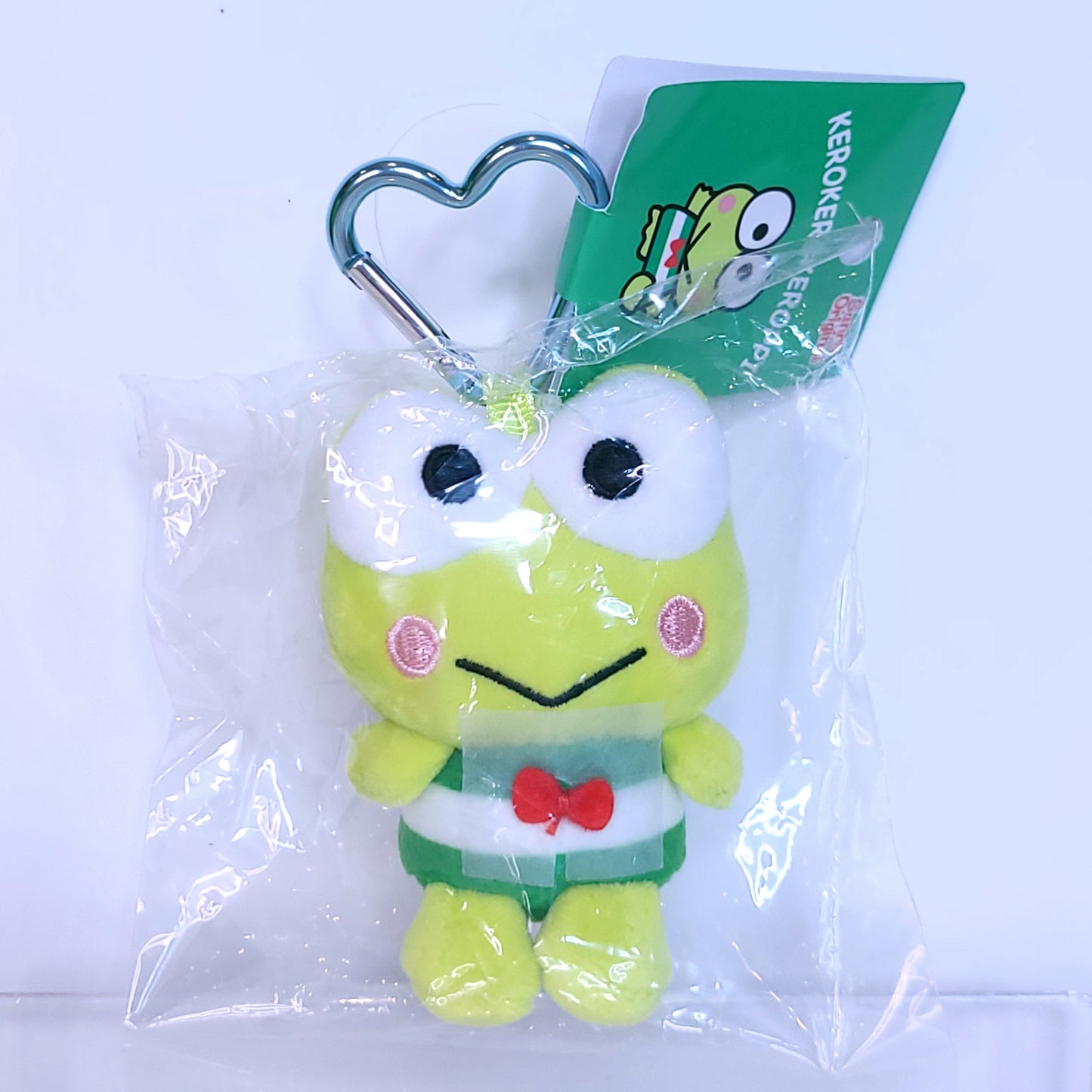 Heart Keychain Keroppi Plush