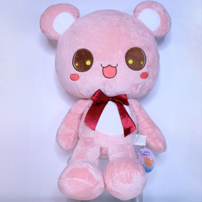 Jumbo Cute Pink Bear Plush