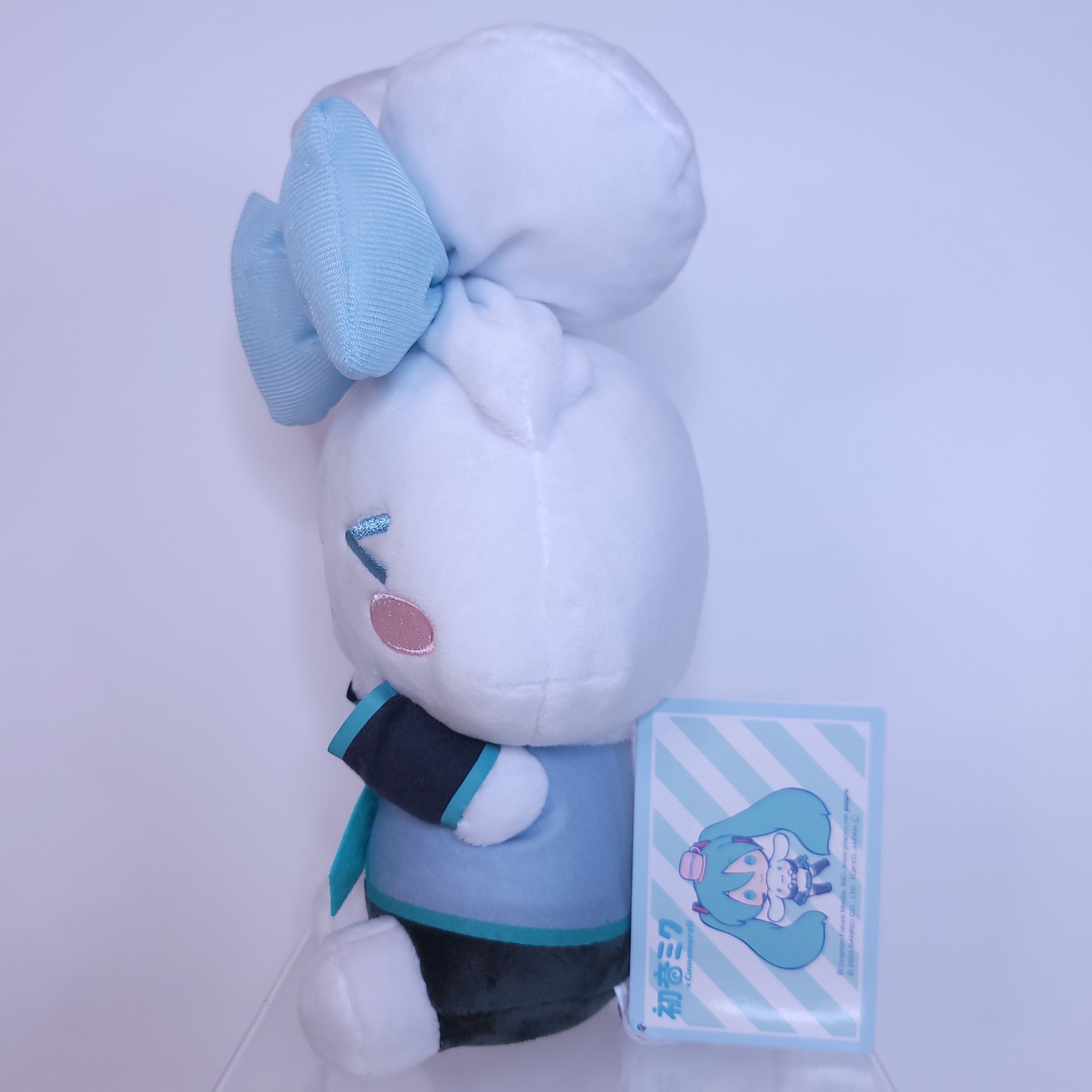 Hatsune Miku x Cinnamoroll Sanrio stuffed Plush medium newest sized (Cinna version)