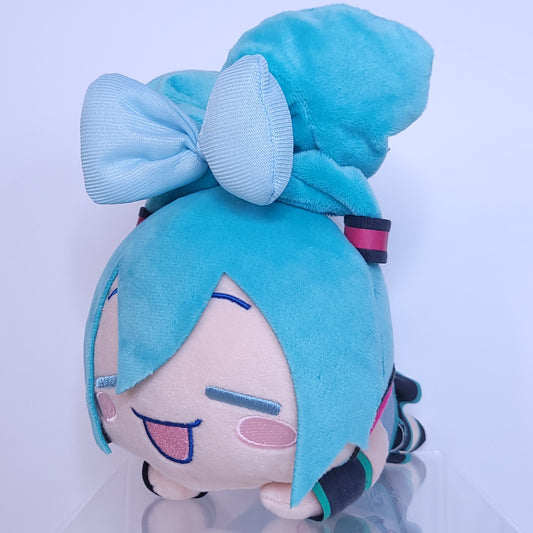 Hatsune Miku x Cinnamoroll Small Nesoberi Plush (Miku Hair Up Ver)