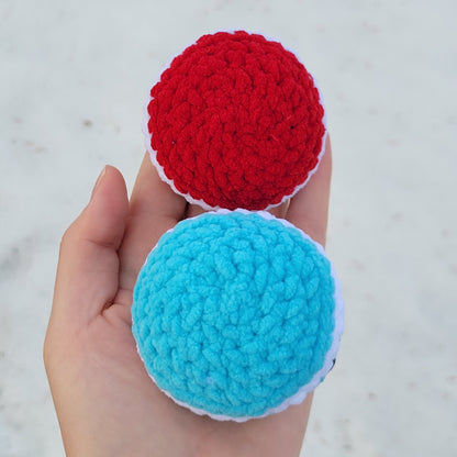 Custom Pop'n Music Pop-kun Handmade Crochet Plush