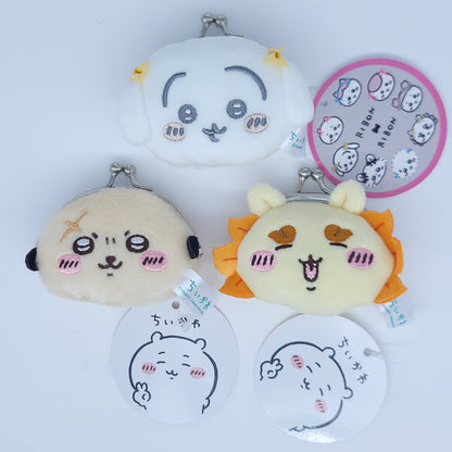 Chiikawa Mini Coin Purse Usagi Rakko Shisa
