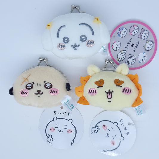 Chiikawa Mini Coin Purse Usagi Rakko Shisa