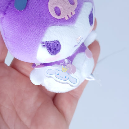 Sanrio Kuromi Cinnamoroll Birthday Puwa Heartful Balloon Mascot Keychain Plush