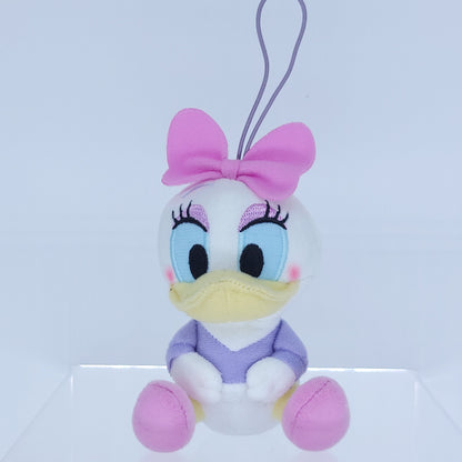 Disney Japan Daisy Duck Keychain Mascot Plush