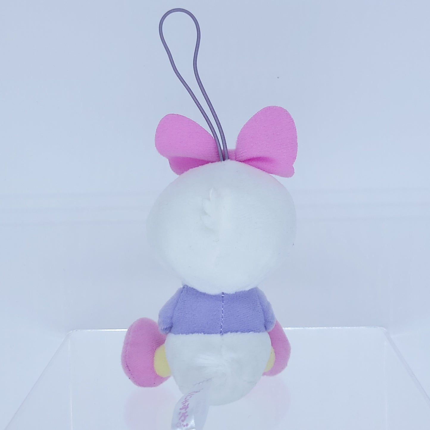 Disney Japan Daisy Duck Keychain Mascot Plush