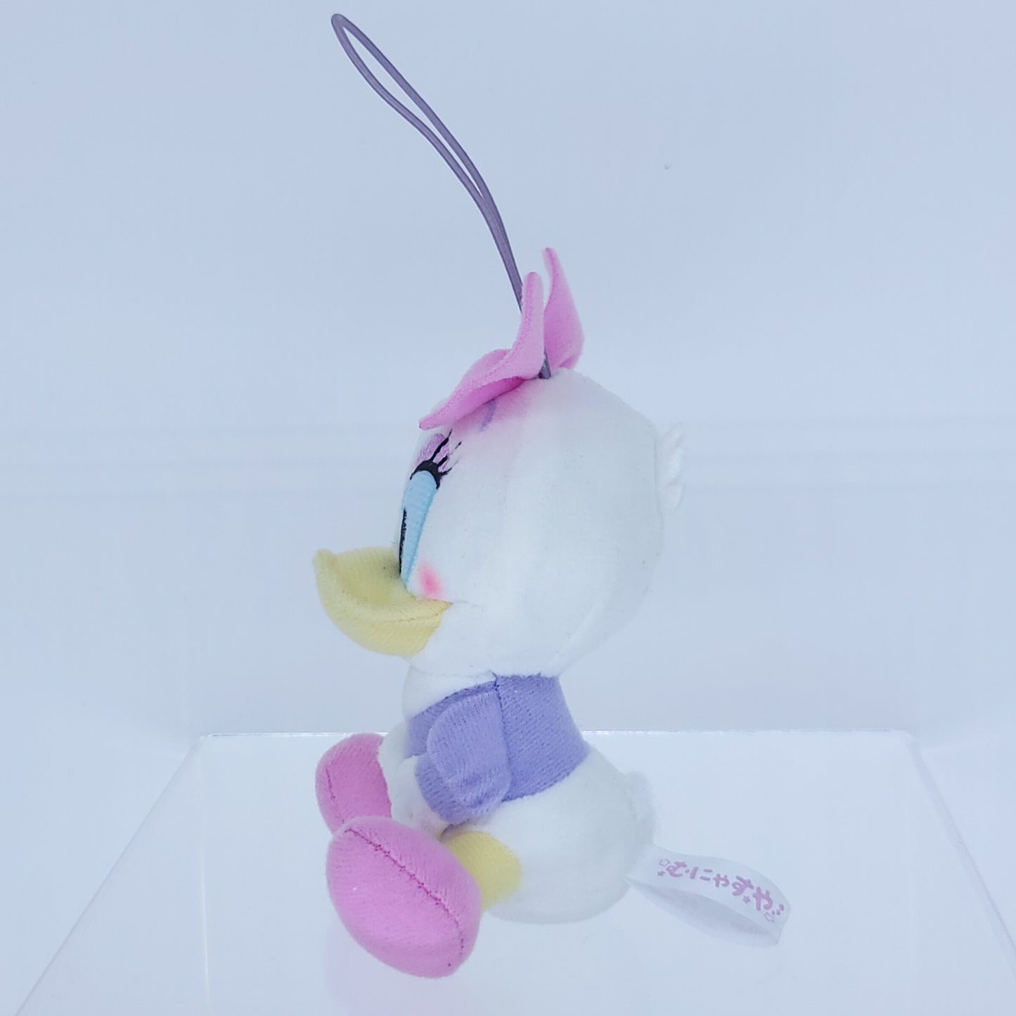 Disney Japan Daisy Duck Keychain Mascot Plush
