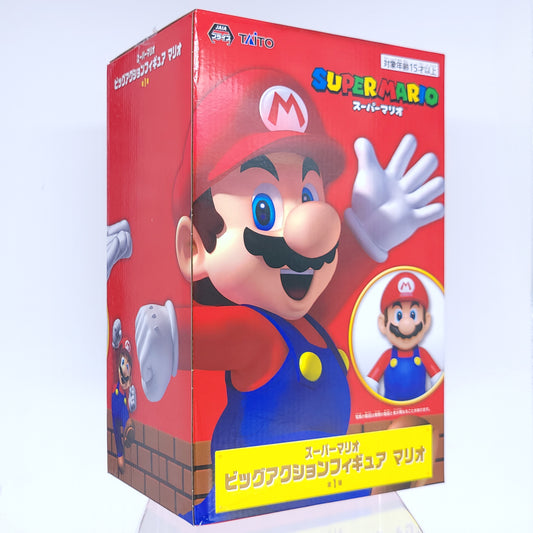 Super Mario Taito Big Action Figure Nintendo Japan Authentic Official