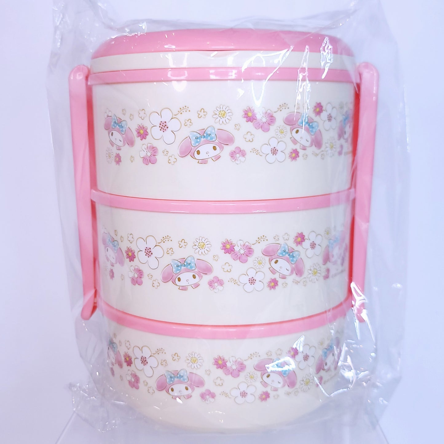 My Melody Flower 3 Tier Bento Lunch Box