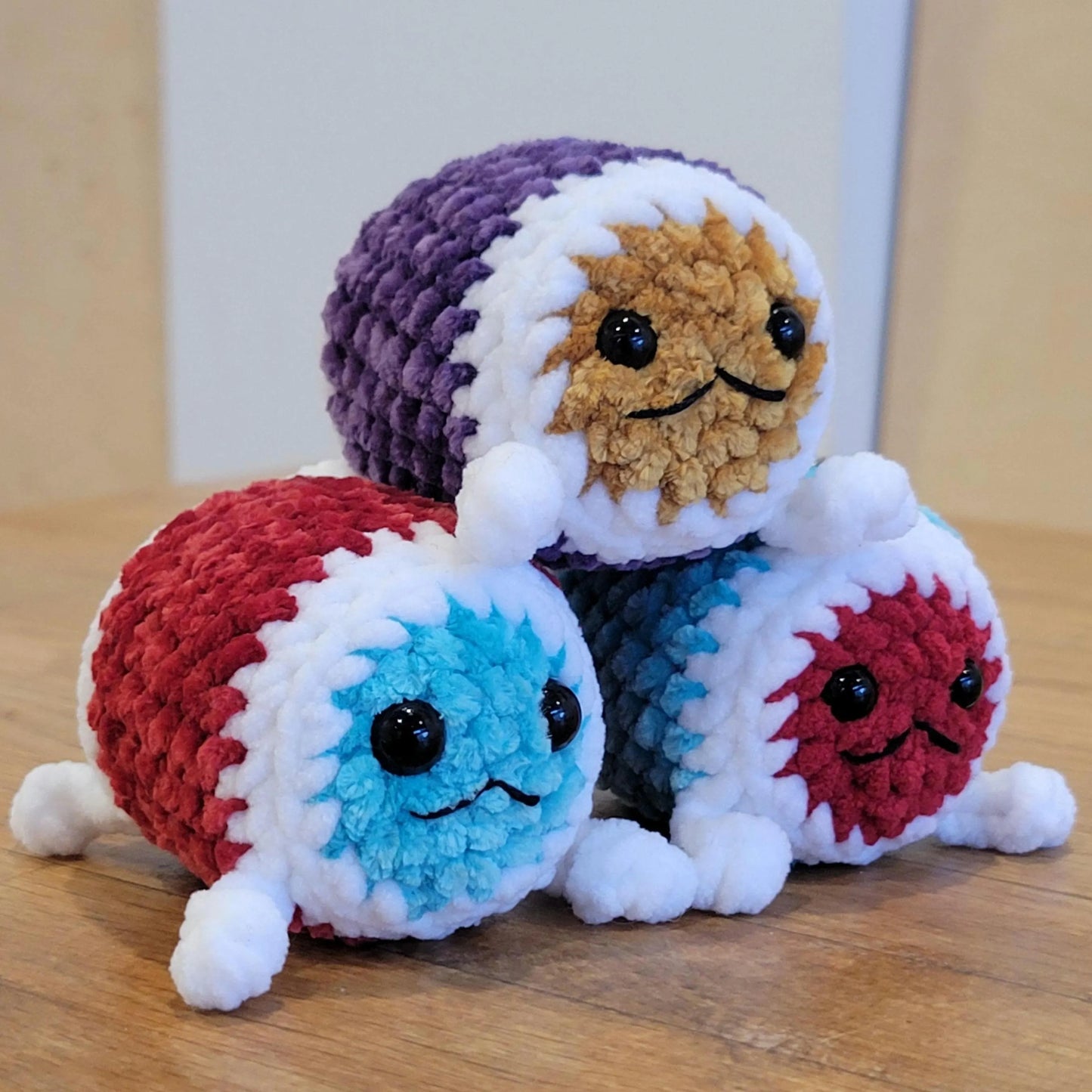 Taiko no Tatsujin Drum Don-chan Custom Handmade Crochet Plush