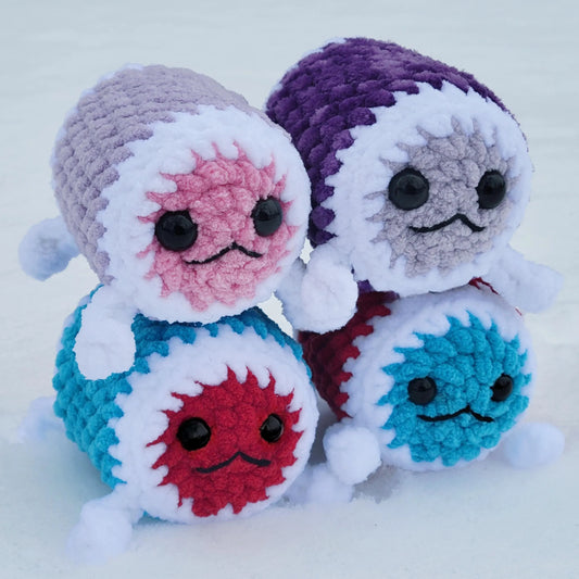 Taiko no Tatsujin Drum Don-chan Custom Handmade Crochet Plush