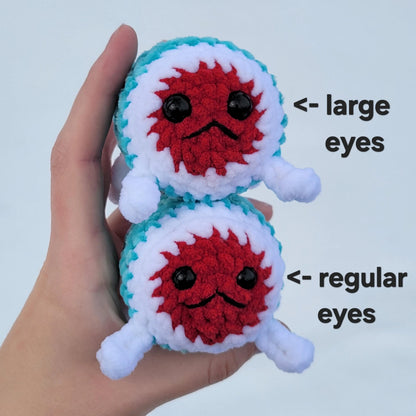 Taiko no Tatsujin Drum Don-chan Custom Handmade Crochet Plush