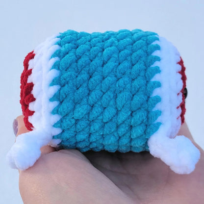 Taiko no Tatsujin Drum Don-chan Custom Handmade Crochet Plush