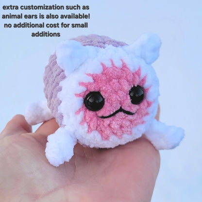 Taiko no Tatsujin Drum Don-chan Custom Handmade Crochet Plush
