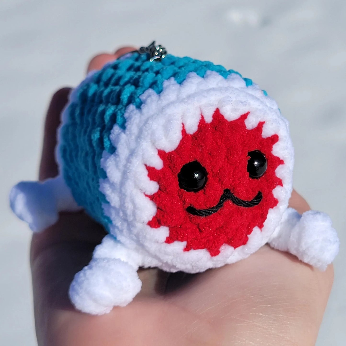 Taiko no Tatsujin Drum Don-chan Custom Handmade Crochet Plush