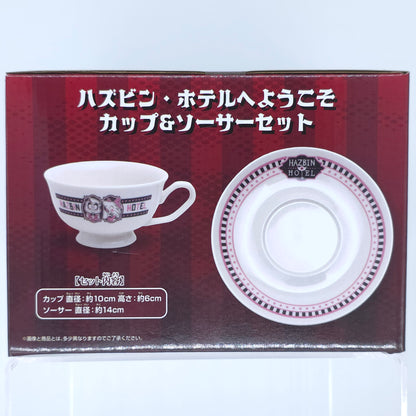 Hazbin Hotel Cup and Saucer Teacup Set (Pink)