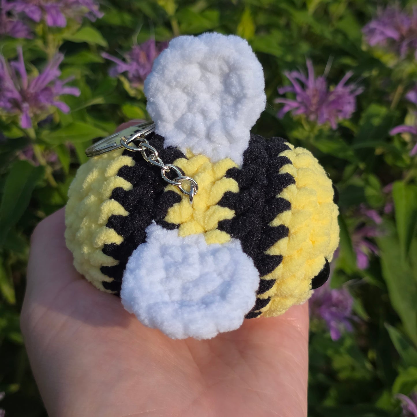 Handmade Crochet Bee Plush Stuffed Animal