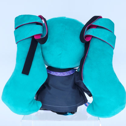 Hatsune Miku Fuwapuchi Medium Sitting Plushie (Punk! ver.)