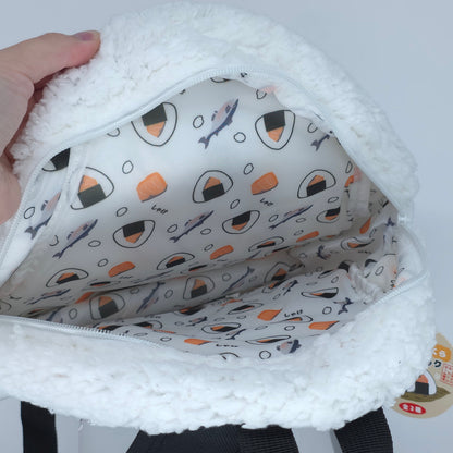 Onigiri Backpack Salmon