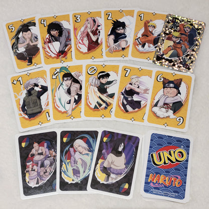Mcdonald's Canada Anime Uno Cards Happy Meal Toy - Spy X Family, My Hero Academia, Naruto, Boruto