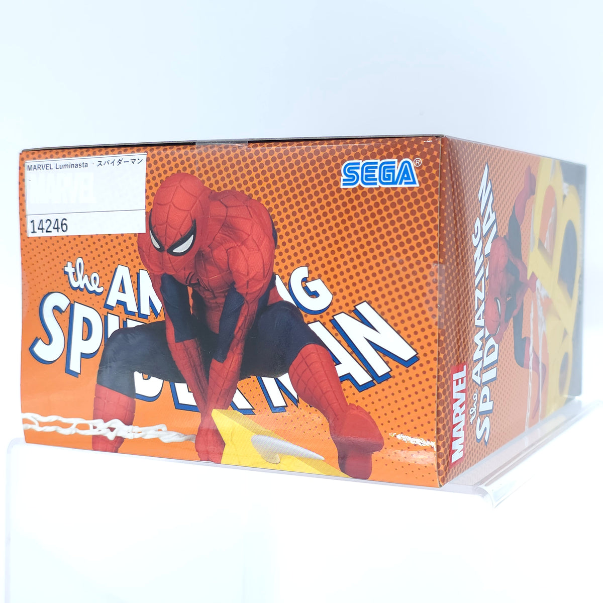 Spider-Man Luminasta Figure The Amazing Spiderman Marvel Sega Prize Japan