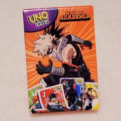Mcdonald's Canada Anime Uno Cards Happy Meal Toy - Spy X Family, My Hero Academia, Naruto, Boruto