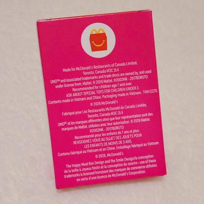 Mcdonald's Canada Anime Uno Cards Happy Meal Toy - Spy X Family, My Hero Academia, Naruto, Boruto