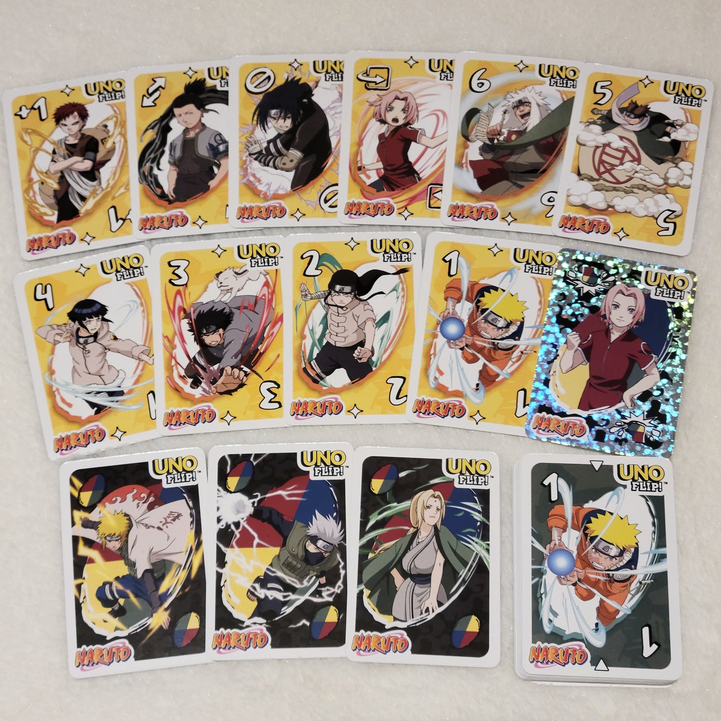 Mcdonald's Canada Anime Uno Cards Happy Meal Toy - Spy X Family, My Hero Academia, Naruto, Boruto