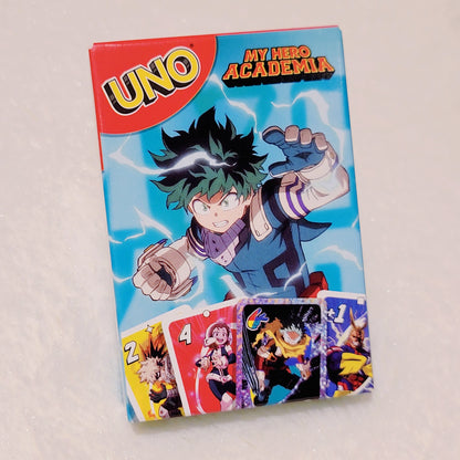 Mcdonald's Canada Anime Uno Cards Happy Meal Toy - Spy X Family, My Hero Academia, Naruto, Boruto