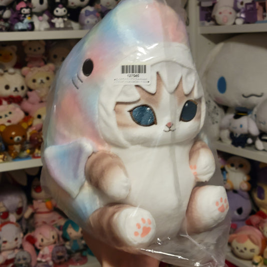 Mofusand Pastel Marble Shark Cat Samenyan Plush Japan Import